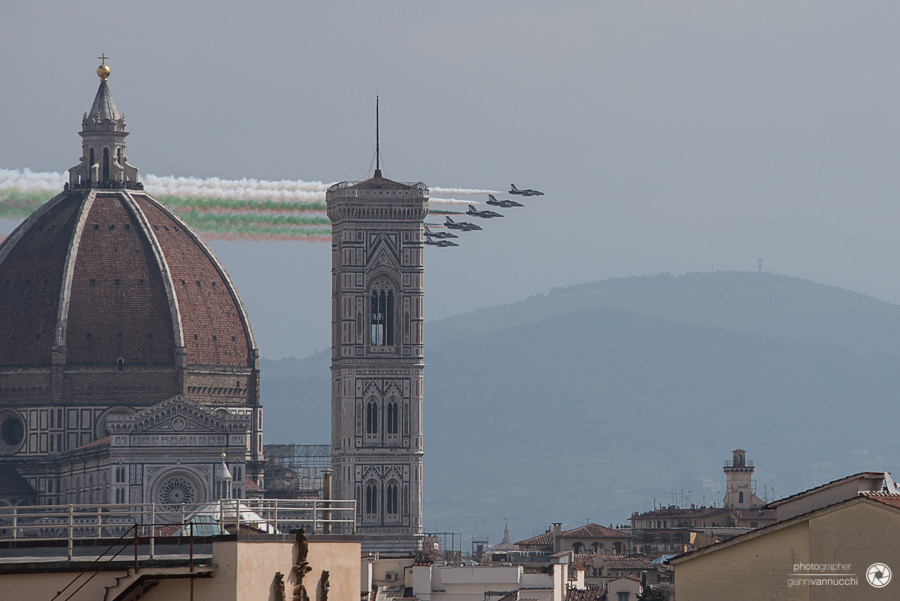 Frecce Tricolori a Firenze